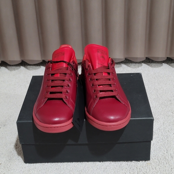 Raf Simons X Stan Smith Burgundy - Picture 4 of 7
